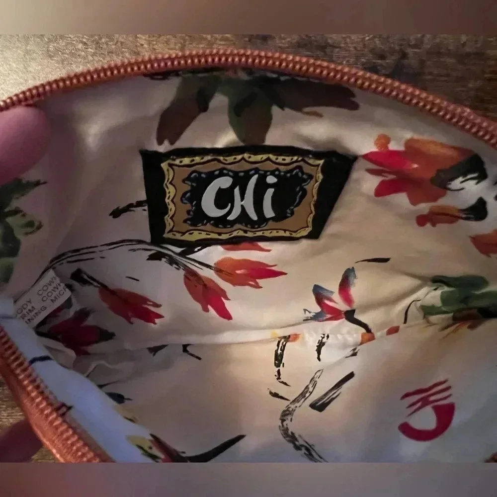 Chi by Carlos Falchi | ladies leather wristlet